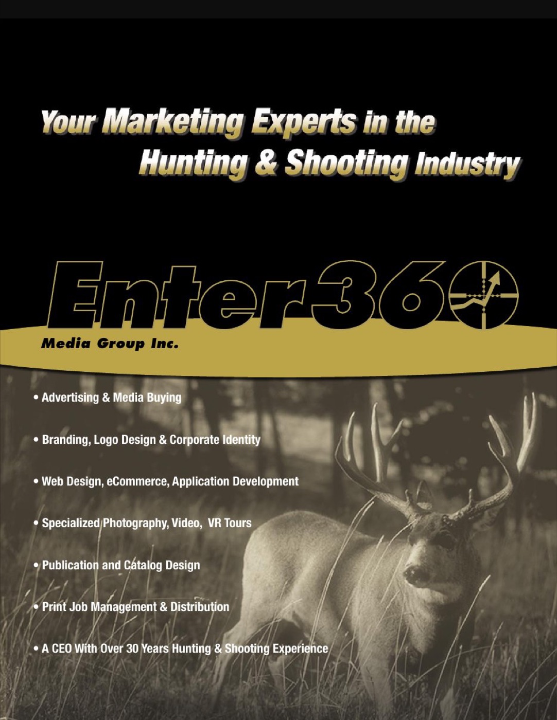 Enter360 Media Group brochure cover